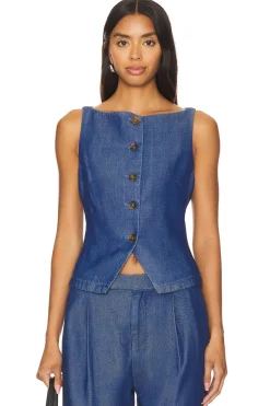 New Agathe Vest Top Tops