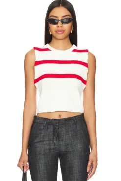 New Alvise Stripe Top Tops