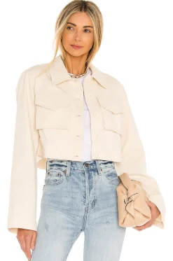 Hot Angeles Cropped Jacket Jackets & Coats