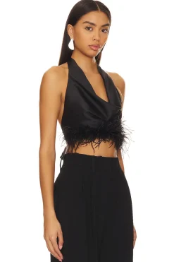 Fashion Ariane Draped Top Tops