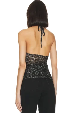 Sale Arian Halter Tie Top Tops