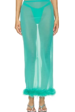 Online Aziza Sheer Skirt Skirts
