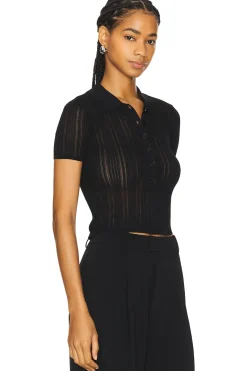 New Belle Polo Top Tops