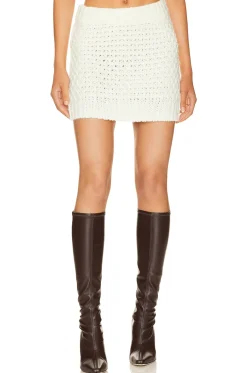 Sale Cable Knit Mini Skirt Skirts