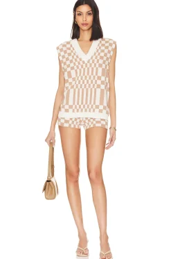 Sale Carice Checkered Shorts Shorts