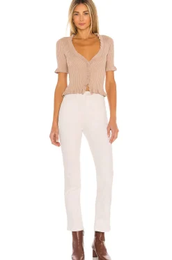 Online Carissa Ruffle Sweater Tops