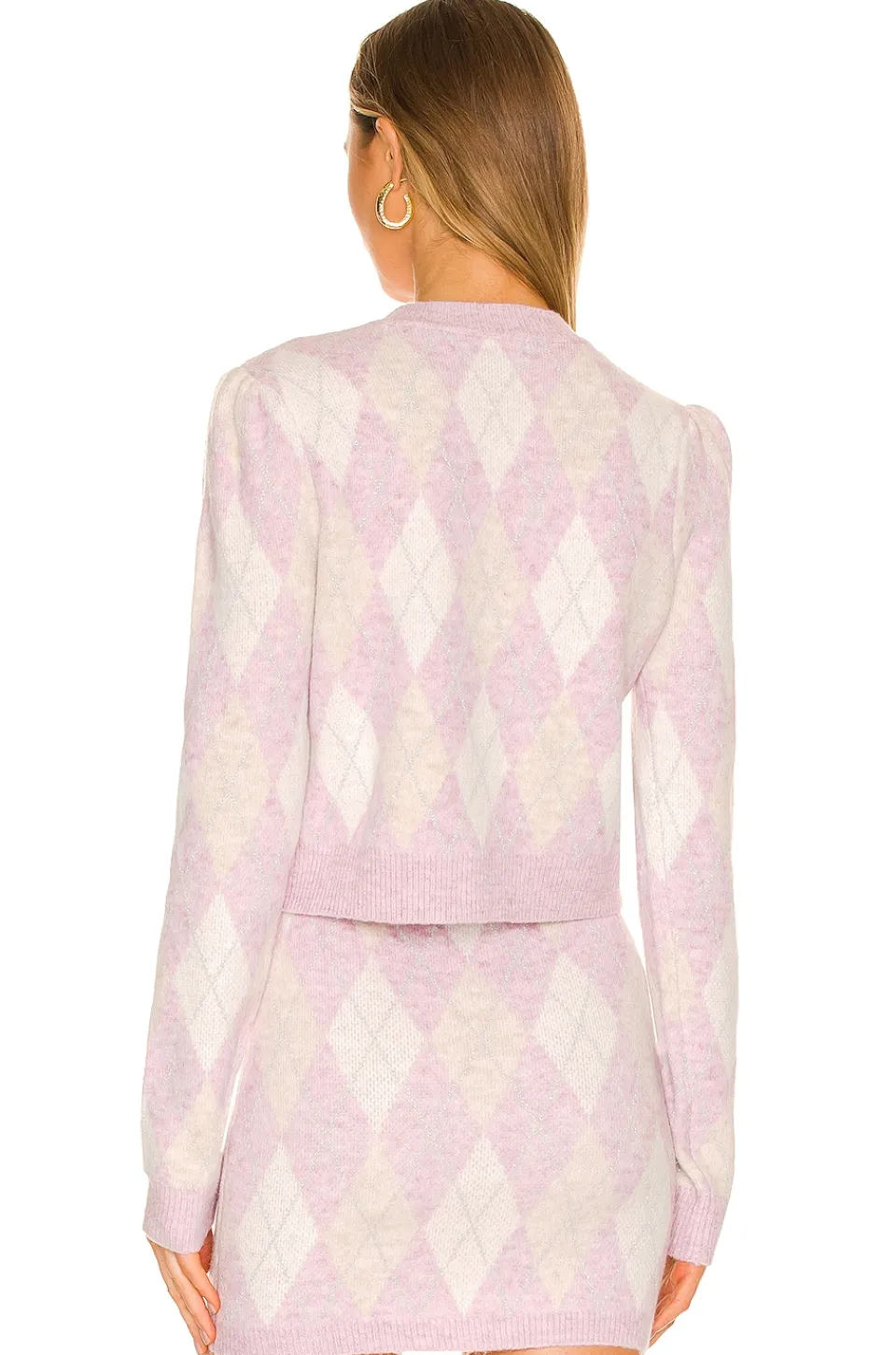 New Casey Lurex Argyle Sweater Sweaters & Knits