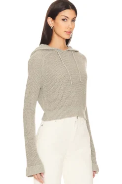 Outlet Crystal Knit Hoodie Sweaters & Knits