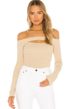 Fashion Cut Out Off Shoulder Top Tops