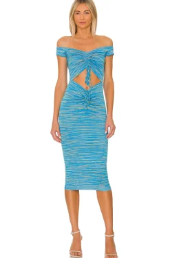 Hot Dresden Off Shoulder Midi Dress Dresses