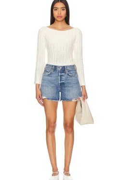 Outlet Dropped Needle Long Sleeve Sweaters & Knits