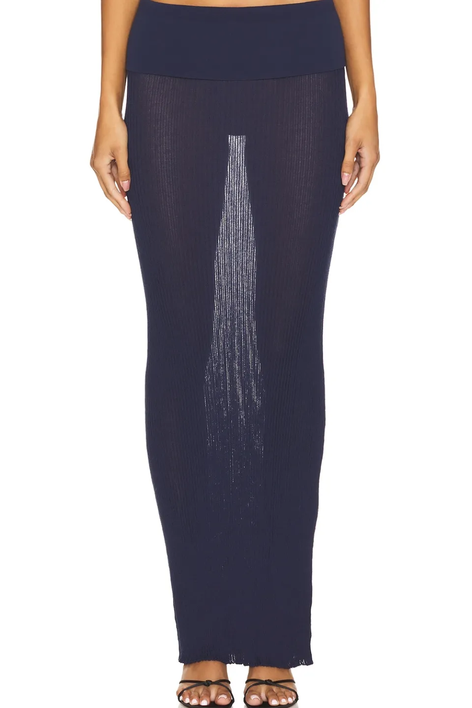 Outlet Ellison Sheer Maxi Skirt Skirts