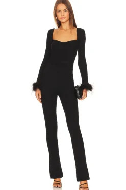 Online Evana Feather Jumpsuit Jumpsuits