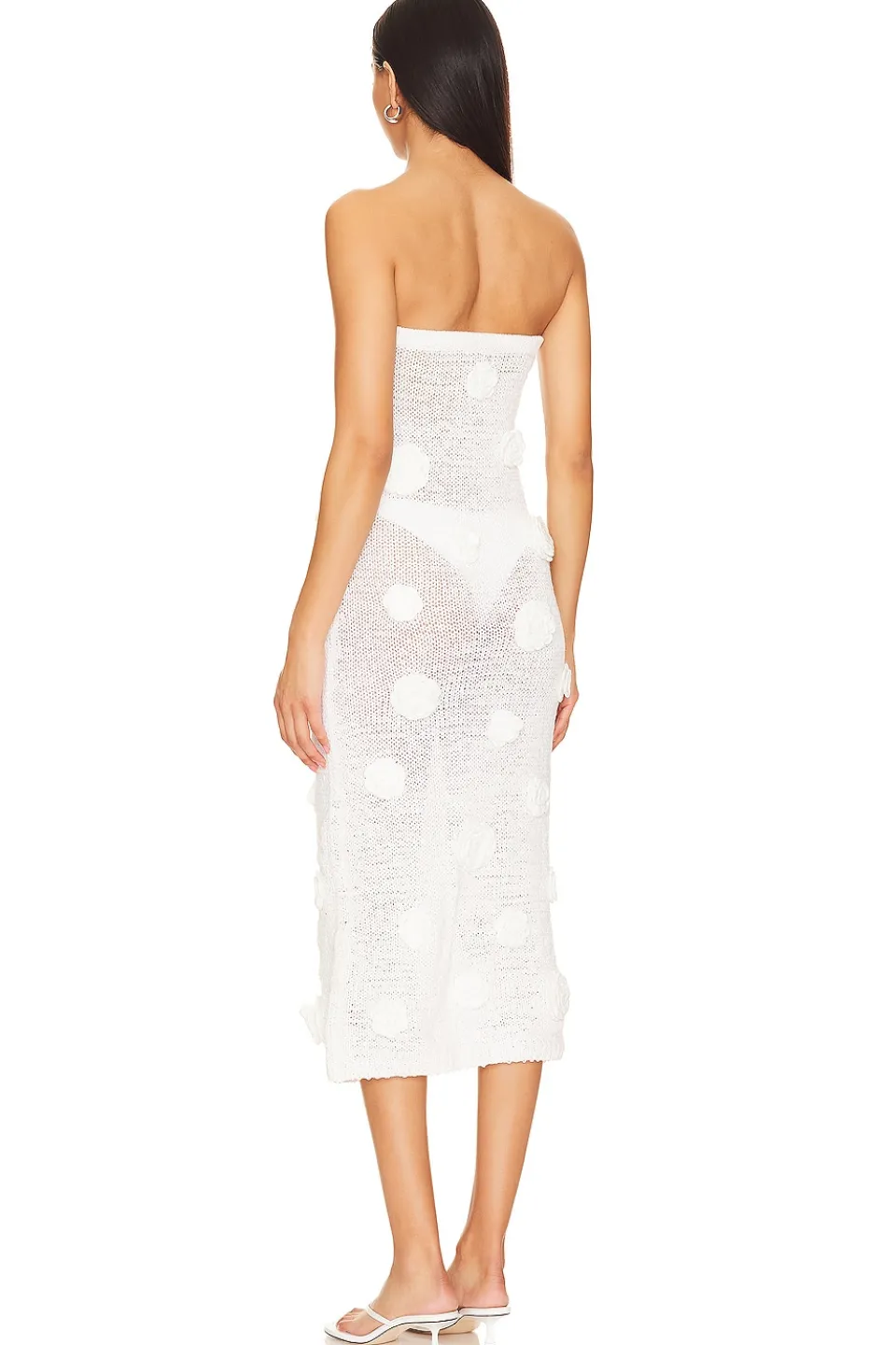 Clearance Everla Rosette Midi Dress Dresses