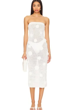 Online Everla Rosette Midi Dress Swimsuits & Cover-ups