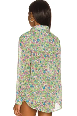 Fashion Groovy Delight Shirt Swimsuits & Cover-ups