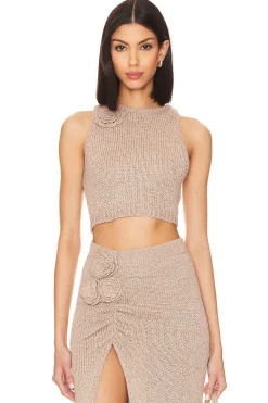 New Joya Rosette Top Tops