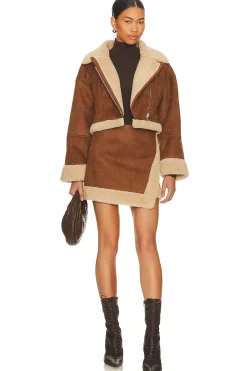 Sale Lea Mini Skirt Leather