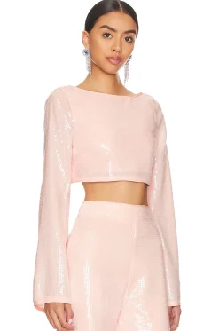 Discount Leighton Sequin Top Tops