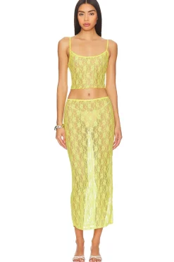 New Lia Sheer Skirt Skirts