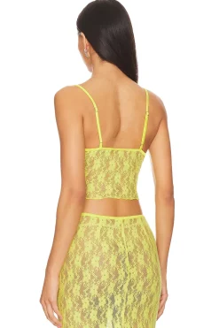 Discount Lia Sheer Tank Top Tops