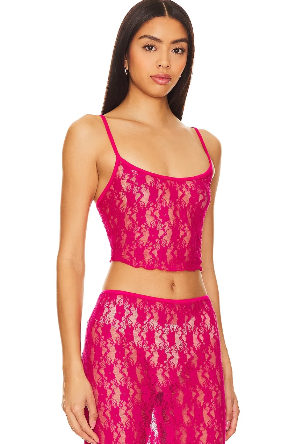 Outlet Lia Sheer Tank Top Tops