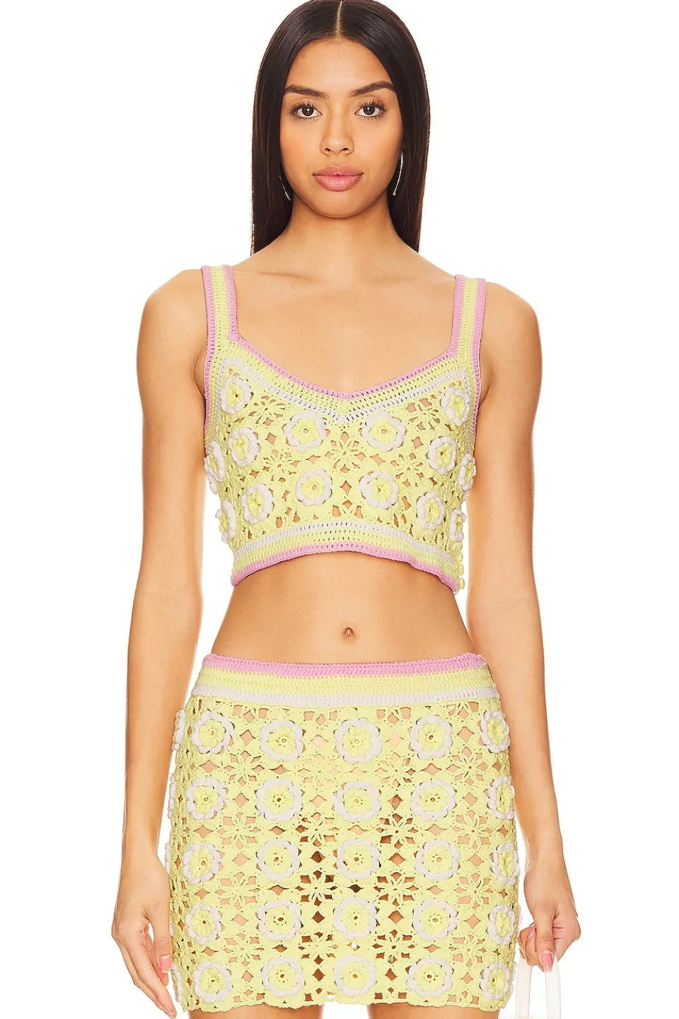 Discount Meadow Crochet Top Sweaters & Knits