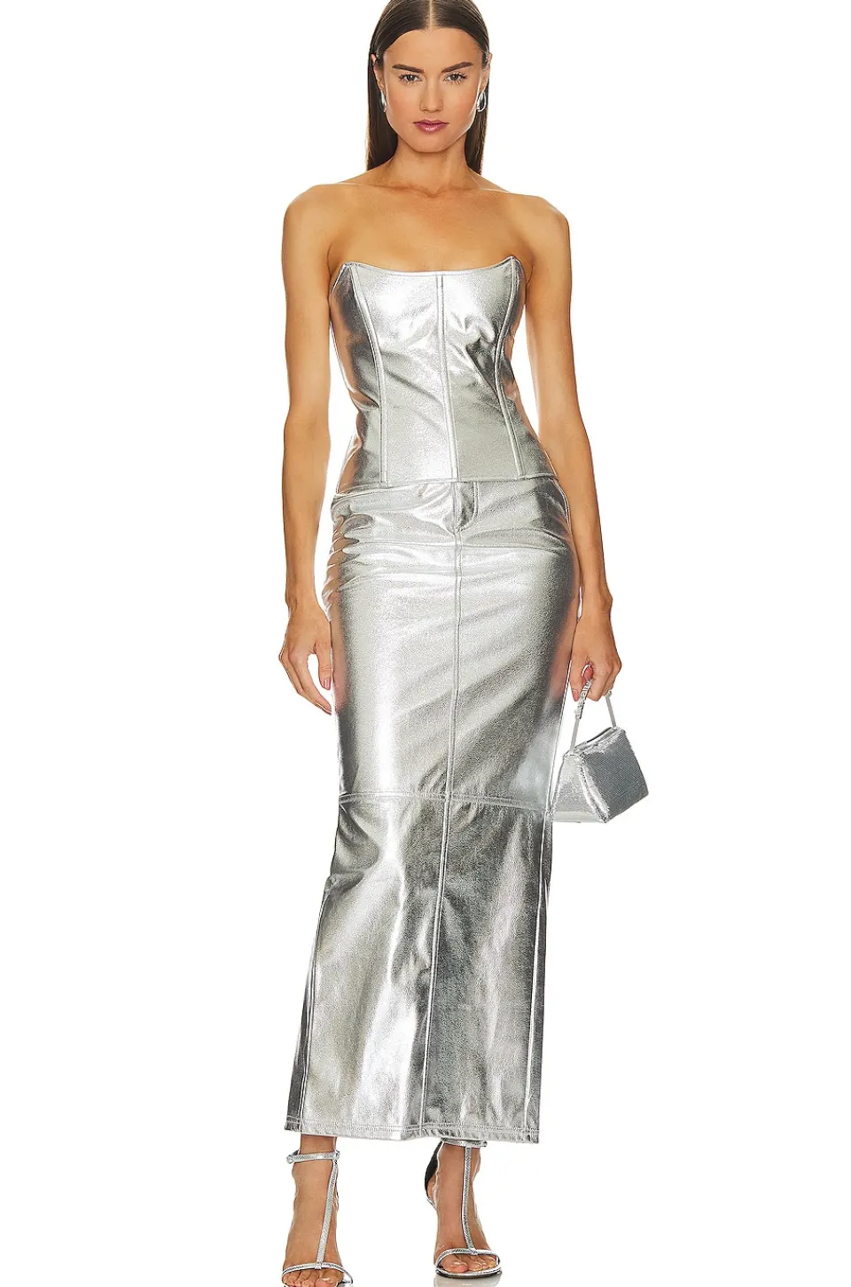 Hot Monique Faux Leather Corset Tops