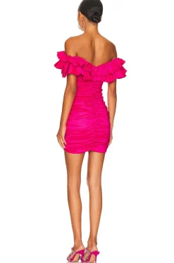 Fashion Nikolina Ruched Dress Dresses