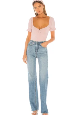 Hot Olive Bodysuit Tops