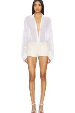 Clearance Olivia Faux Leather Shorts Shorts