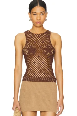 Sale Ottavia Crochet Top Tops