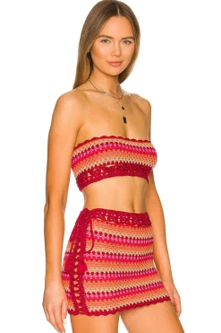 Discount Over The Rainbow Crop Tops