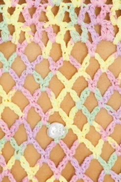 Sale Pippo Crochet Mini Dress Dresses