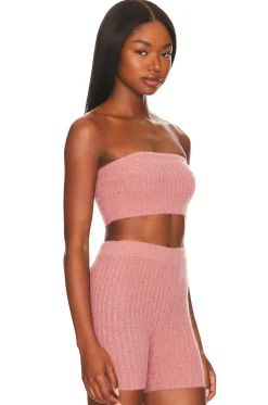 Hot Reign Cropped Tube Top Tops