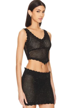 New Renata Knit Shimmer Top Tops