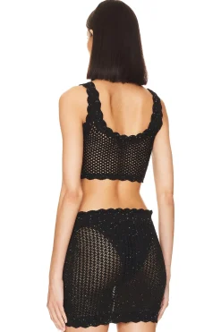 New Renata Knit Shimmer Top Tops