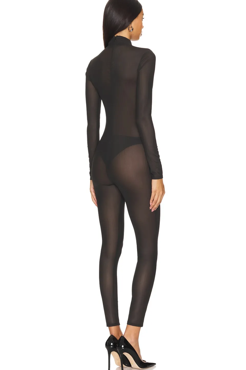 Hot Rumi Mesh Jumpsuit Jumpsuits