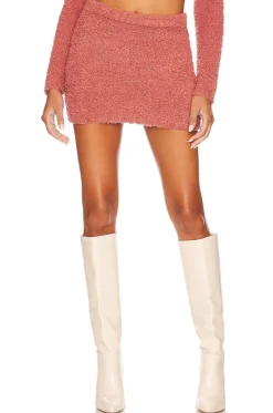 Outlet Safya Fuzzy Mini Skirt Skirts