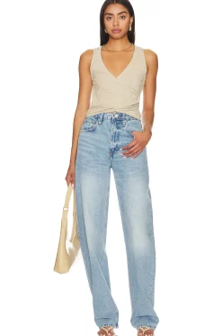 Outlet Sally Wrap Top Tops