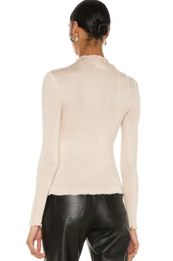 Sale Seamed Long Sleeve Top Tops