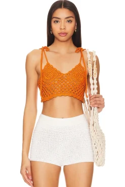 Sale Solana Crochet Top Sweaters & Knits