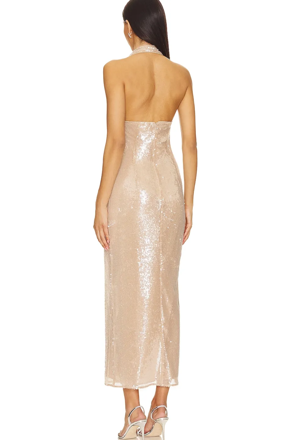 Fashion Stevie Sequin Midi Dress Dresses
