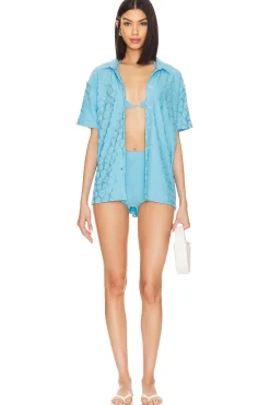 Outlet Vacation Blues Shirt Tops