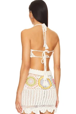 Fashion Val Crochet Top Tops