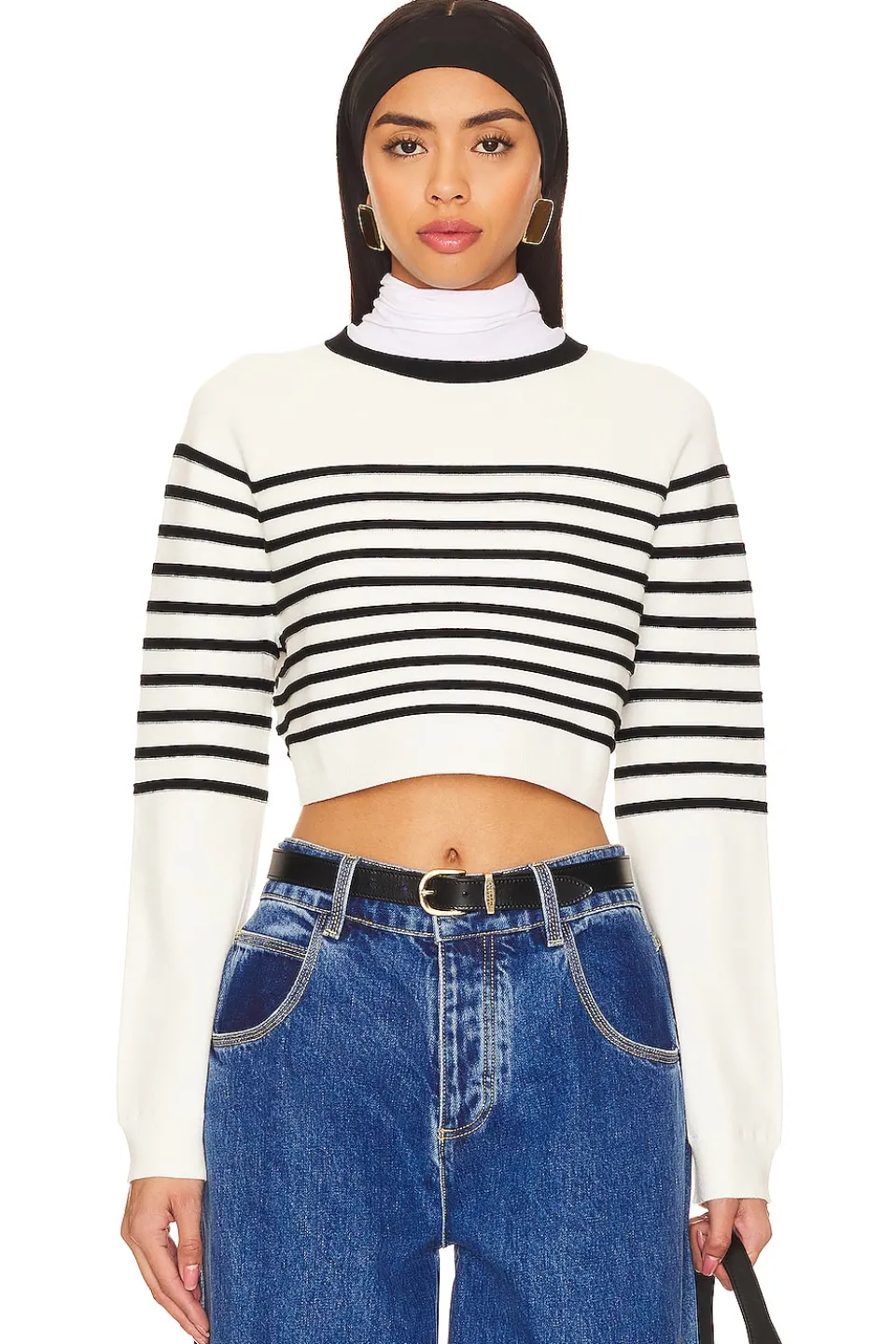 Best Willow Striped Sweater Tops